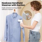 Neakasa Magic 1 Vacuum Steamer  Handheld Travel Garment Steamer For Clothes 