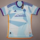 Adidas Colorado Rapids Jersey Authentic Aeroready Blue Is4873 Slim Size M  150