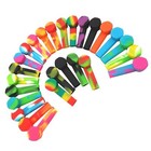 10 Pcs Handheld Silicone Pipe With Lid Pipe Bowl Stainless Steel Random Color