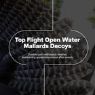 Avian X Top Flight Open Water Mallards Decoys  Ultra Realistic Floating  12 Pack