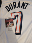 Kevin Durant Signed Autographed 2024 Team Usa Olympics Gold Jersey Jsa Coa  7