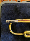 Bach Lrk300 Bb Cornet Lacquered Gold Brass  3 Piston Valves  Case