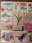 27 Pc Lot Rubber Stampede Rubber Stamps- Vintage    90   s 00   s
