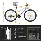 24  26 In 21 Speeds High-carbon Steel Frame  Sport Cycling Mtb Bicycle For Women