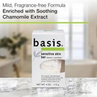 Basis Sensitive Skin Bar Soap For Body  Hands And Face  Unscented Soap Bar