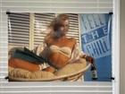 1992 Coors Dry Sexy Feel The Chill Bikini Beer Poster Vintage 37    X 25   