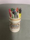 Lot Of 18 Pharmaceutical Drug Rep Promotional Pens Metal   Plastic W glass Jar