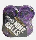 Sector Nineballs 64mm Set Of 4 Longboard Skateboard Wheels Purple 78a The Purps