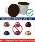 K Cup Pod Holder   Under Cabinet Or Wall Mounted Storage For Pods   Black 