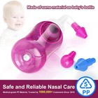 Neti Pot Sinus Rinse Bottle Nose Wash Cleaner Pressure Rinse Nasal Irrigation   