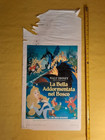 1959 Sleeping Beauty In The Woods Walt Disney Italian Vintage Movie Poster T3-10