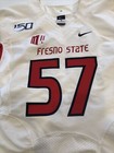 Game Worn Used Fresno State Bulldogs Football Jersey Nike Medium   57