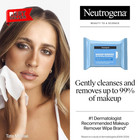 Neutrogena Makeup Remover Wipes Micellar Face Towelettes  Twin Pack 2 X 25 Ct