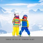 Natuway Kids Ski Helmet Snowboard Helmet For Youth And Toddler W matching
