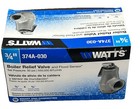 Watts 3 4  Bronze Boiler Pressure Relief Valve And Flood Sensor 374a-030   105  