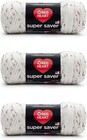 Red Heart Super Saver Yarn - 3 Pack Yarn - Acrylic - Knitting crochet 364 Yards