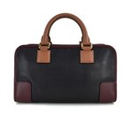 Loewe Bag Amazona 28 Tricolor Color 352 64aa03 Handbagblackbrownbordeauxcalfskin