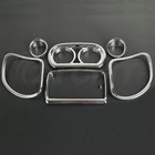 Chrome Inner Fairing Speedometer Trim Kit Fit For Harley Road Glide Fltrx 15-23