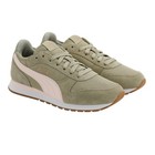 Puma Women s Jogger Sneaker Running Walking Athletic Shoes Lace Up Cream   Green