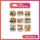 9 Sheets Christmas Iron On Transfers For T-shirt Christmas Iron On Patches Heat