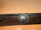 Vtg Don Ricardo Ranger Buckle Set Southwick Leather Belt Buffalo Nickel Concho 3
