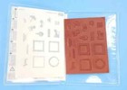 Stampin Up Postage Collection Stamp Set - Ford Model Car  Hot Air Balloon - New