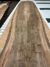 European Walnut Raw Wood Veneer 2 Sheets 90   X 10   49p