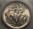 1925 Stone Mountain Commemorative Half Dollar     Icg Ms61  Nice Coin 