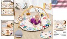 Baby Play Gym Thickened Non Slip Activity Mat With Sensory Toys For Motor Skills