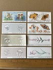 Norway 1980s Stamp Booklets Lot     Butterflies  Orchids  Mushrooms  Egner     Cto