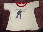 Original Elvis Presley 1980s Souvenir T-shirt Red Size Small - Extra Small