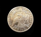 1834 - Capped Bust Silver Half Dollar 50c Piece Old Antique Early American Coin