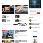 News Website Design With Free Vps Web Hosting And Installation