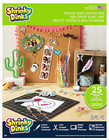Just Play Shrinky Dinks Creative Pack  25 Sheets Frosted White  Kids Art And Cra