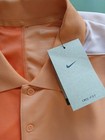 Nike Dri-fit Men s Sport Polo Pullover Stretch Golf Shirt Orange Nwt   60  Sz L