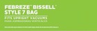 Original Scent Bissell Style 7 Replacement Vacuum Bags  3-pack  17f9g