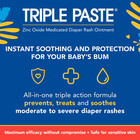 Triple Paste 3x Max Diaper Rash Ointment  Maximum Strength With 40  Zinc Oxid   
