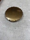 Vtg Stratton England Gold Enamel Powder Compact Mirror Floral Art Deco Antique