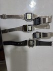 Casio Timex Lot Of 5 Digital Watches Dbc-610 Tc-600 Dw-5100 Unisex