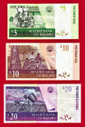 Malawi Unc Notes 5 Kwacha 2004 P-36b  10 Kwacha 2004 P-51a   20 Kwacha  09 P-52d