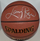 Larry Bird Signed Spalding Official Full Size Nba Basketball Boston Celtics Jsa