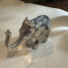 Christofle Lumi  re D argent Silver-plated Elephant Figurine
