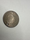 1875 Seated Liberty Dime Love Token   50307