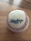 Official Rawlings Game Used Major League Baseball Mlb Real Leather  33 Fast Ship