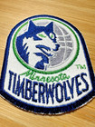 Vintage Minnesota Timberwolves Patch      Retro Nba Felt Basketball Logo Iron On