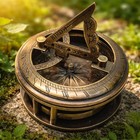 Nautical Retro Style Brass Compass Vintage Sundial Pocket Compass Handmade An   