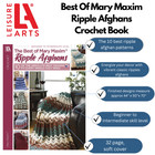 Leisure Arts Mary Maxim Ripple Afghans Crochet Book  Crochet Book  Pattern