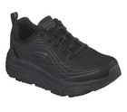 Max Cushioning Skechers Women Work Shoes Black Slip Resistant Memory Foam 108016