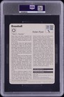 1977-79 Sportscaster Nolan Ryan Signed Auto 10 Psa dna Italy  23-04 Hof Low Pop 