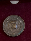 Rare Borzoi  Russian Wolfhound Crufts Dog Show Medal Famous Dog And Breeder 1932